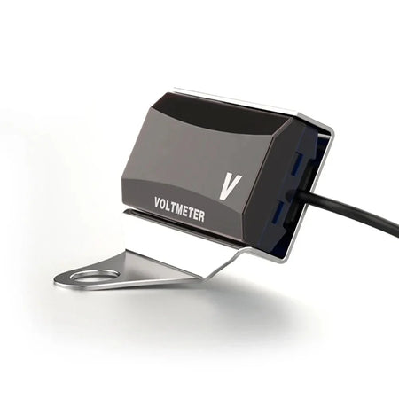Motorcycle DC 10-150V Voltmeter LED Display - Waterproof