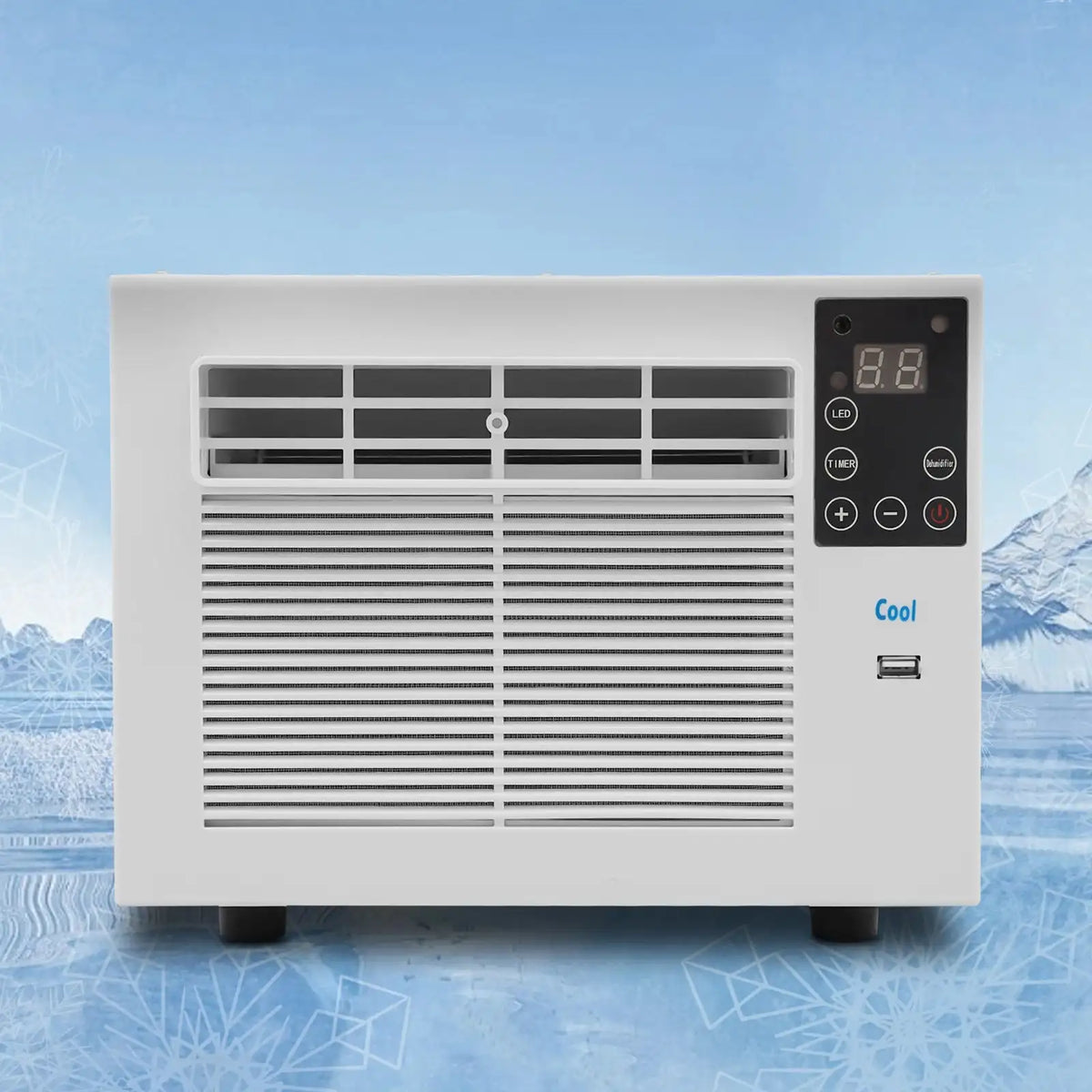 280W Portable Air Cooler &ndash; Remote Control And 12H Timer