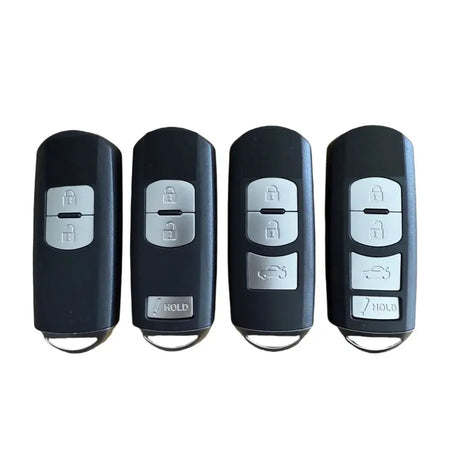 2/3/4Buttons Replacement Remote Key Shell for Mazda M3 M6 CX-3 CX-5 Axela Atenza 2014- 2018 SKE13D-01 with Emergency Key by InterCyprus Trading Ltd