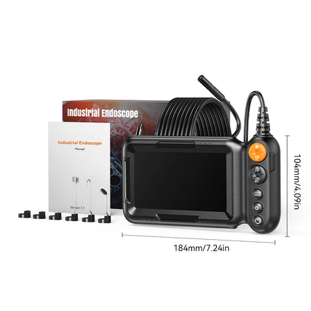 G50 5 Inch IPS Industrial Endoscope - 1080P Imaging Single Len / 1m