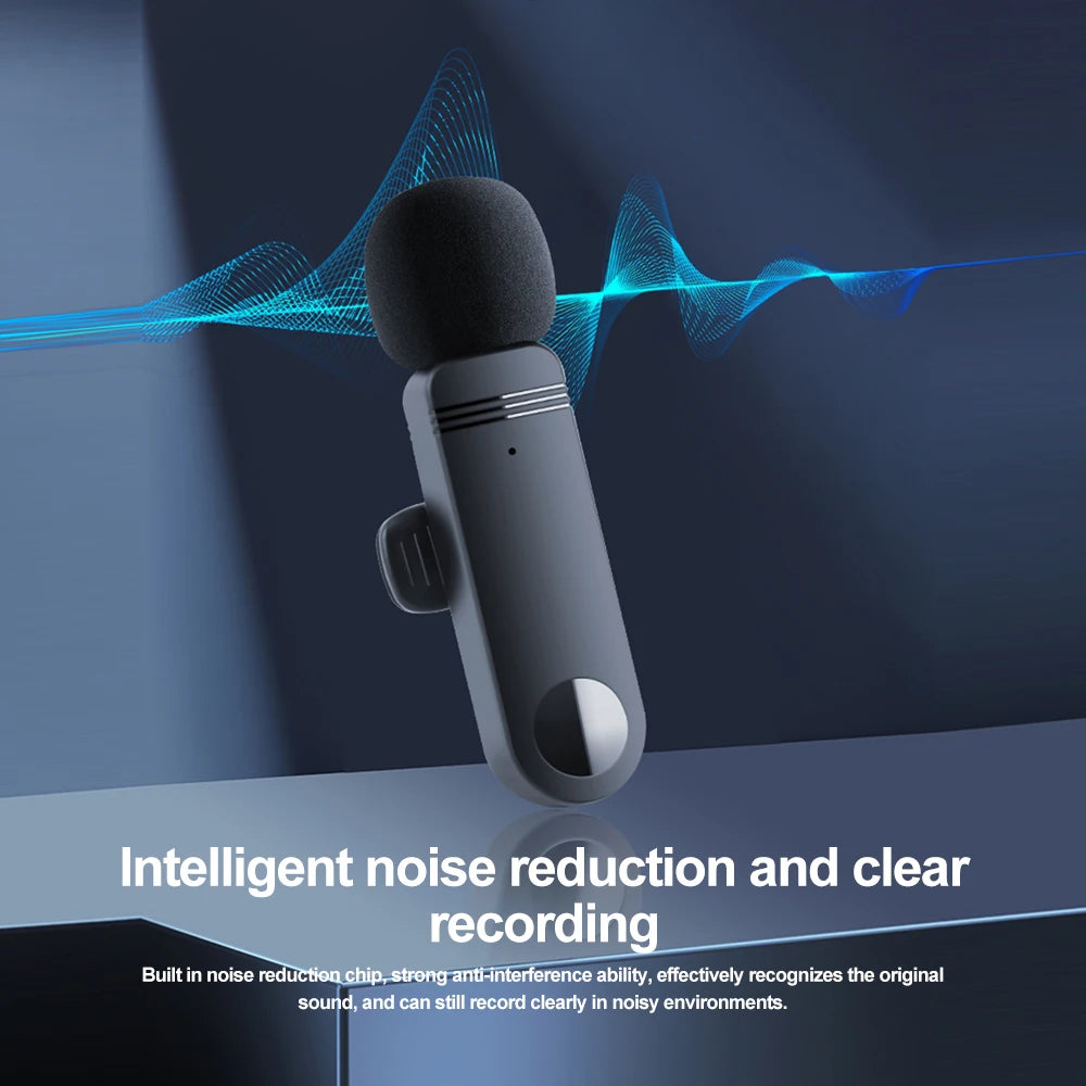 Lavalier Wireless Microphone Clip On Mic &ndash; Low Latency