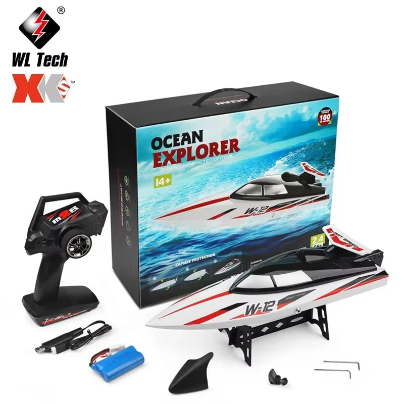 Wltoys WL912-A High-Speed Remote Control Speedboat