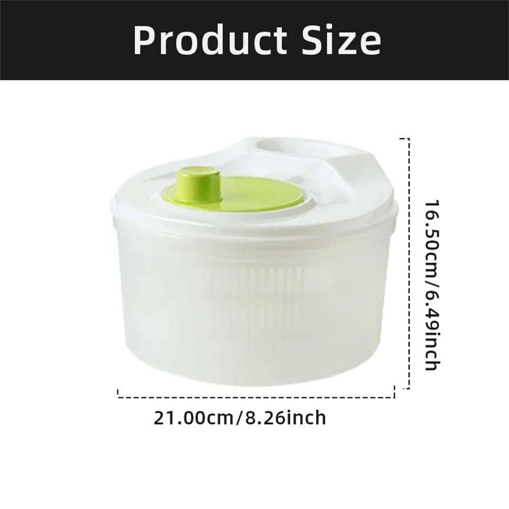 Salad Spinner &ndash; Efficient Washing and Drying for Leafy Greens