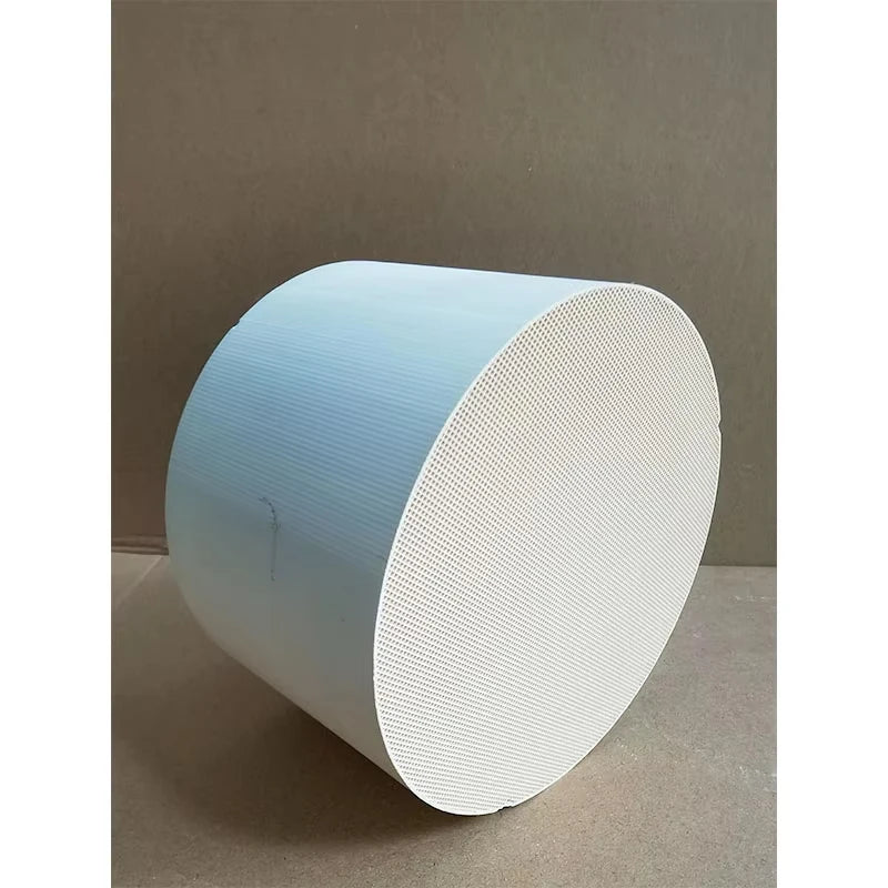 Convertitore Catalitico Ceramico Universale per Scarico Auto 118x75mm Riduzione Rumore