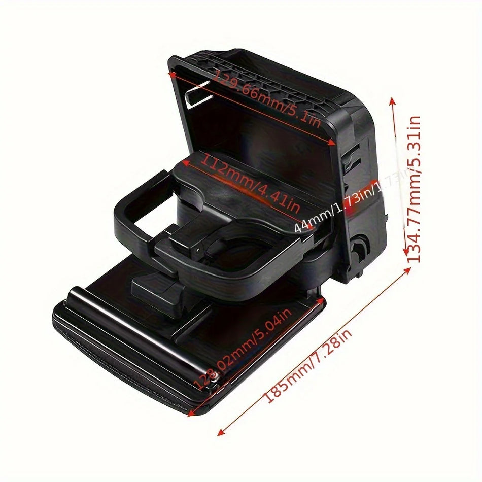 Soporte para tazas de consola de reposabrazos para VW Jetta MK5 Golf MK6