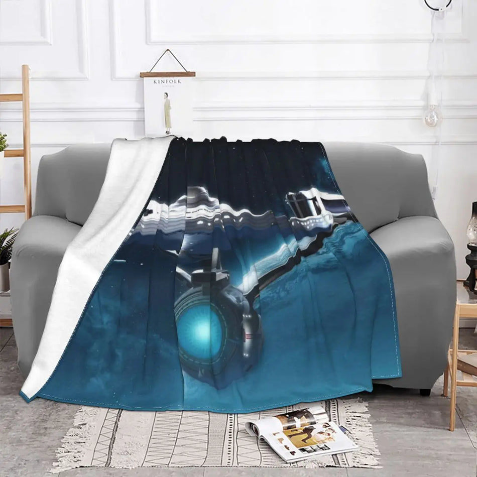 Star Trek Chris Pine Throw Blanket 100 Percent Cashmere