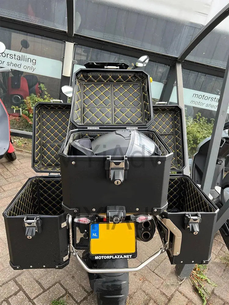 For BMW R1250GS R1200GS GS1200 LC Adventure F900GS Adv F850GS Rear Luggage Top Box Case Inner Container Bag Cover Saddlebag by InterCyprus Trading Ltd