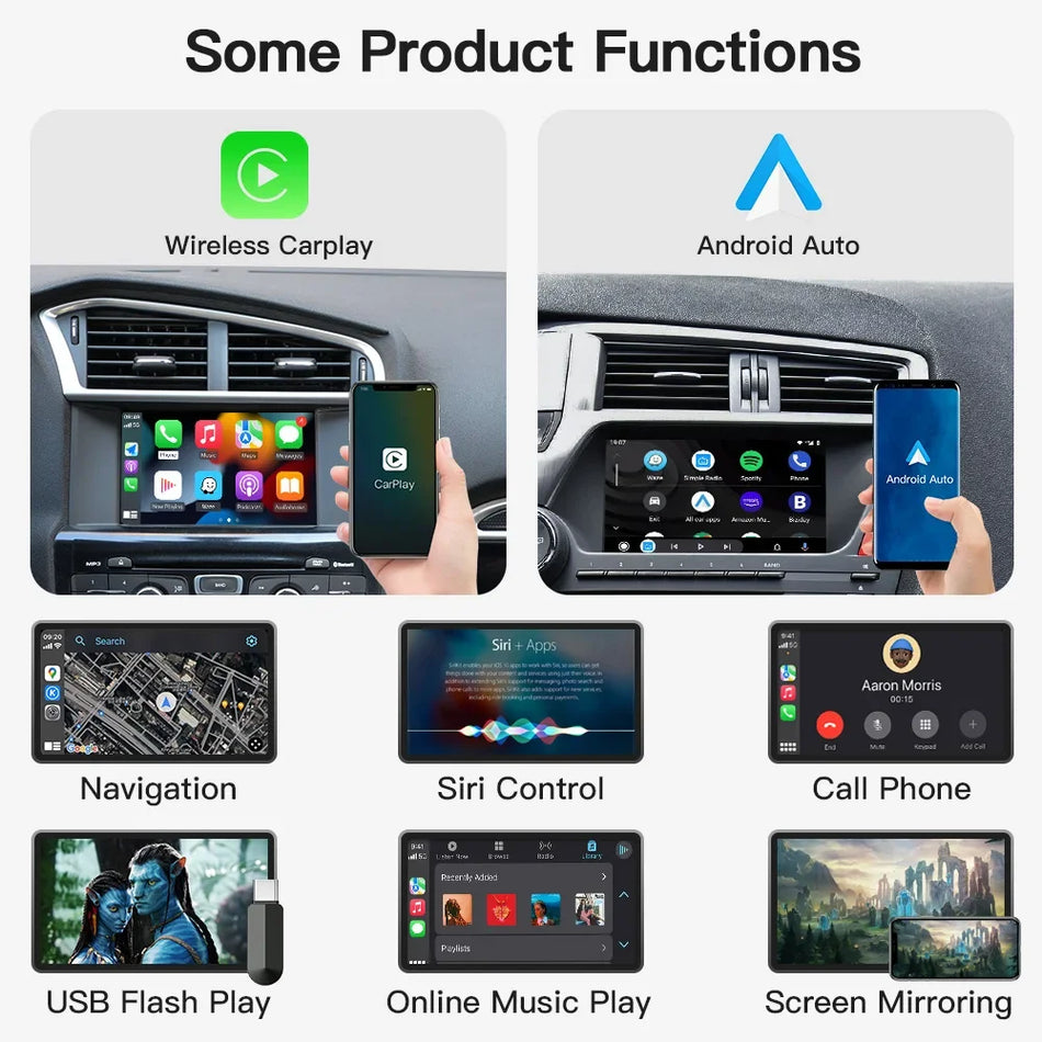 Модуль информационно-развлекательной системы для Peugeot и Citroën SMEG MRN Беспроводной CarPlay Android Auto версия SMEG Plus