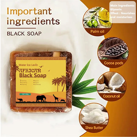 African Black Soap &ndash; Deep Cleaning Acne Treatment