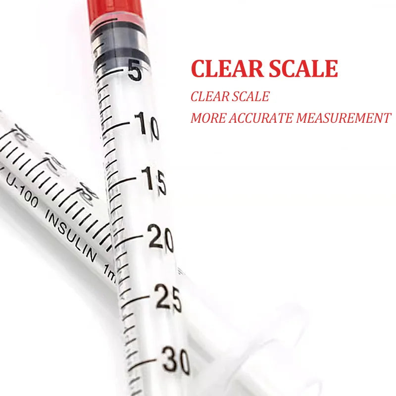 Disposable Veterinary Syringe &ndash; Multiple Capacity Sizes