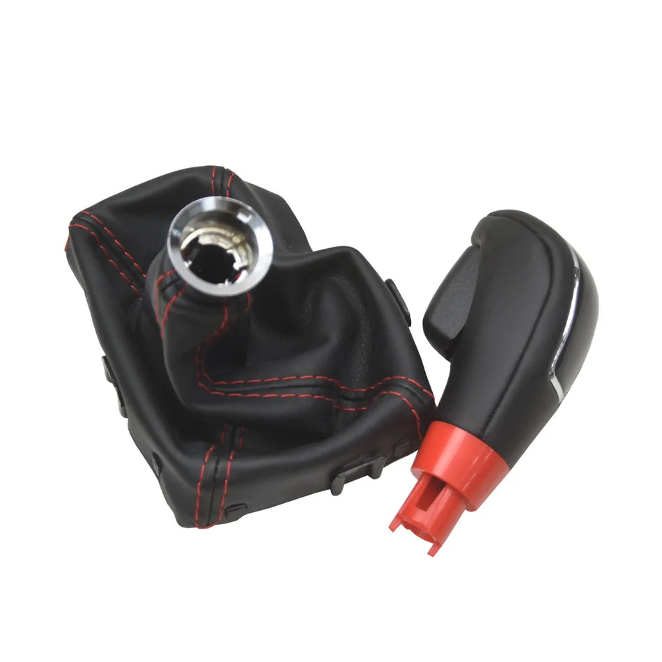 Automatic Gear Shift Knob With PU Leather for Ford Mondeo MK4 S-MAX Kuga