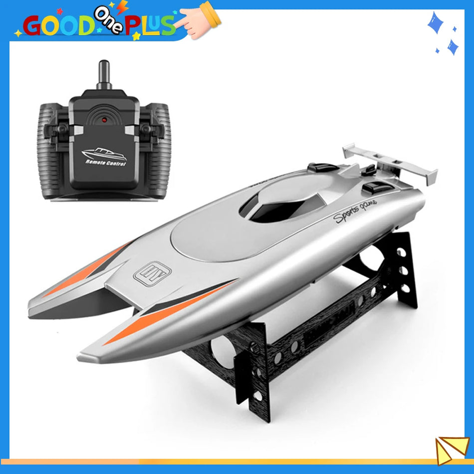 RC Boat Large 2.4G 30Km/h High Speed Speedboat &ndash; Dual Motor