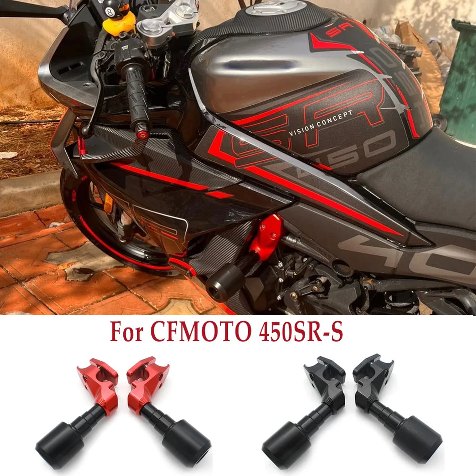 CFMOTO 450SR-S Engine Guard &amp; Frame Slider Crash Pads
