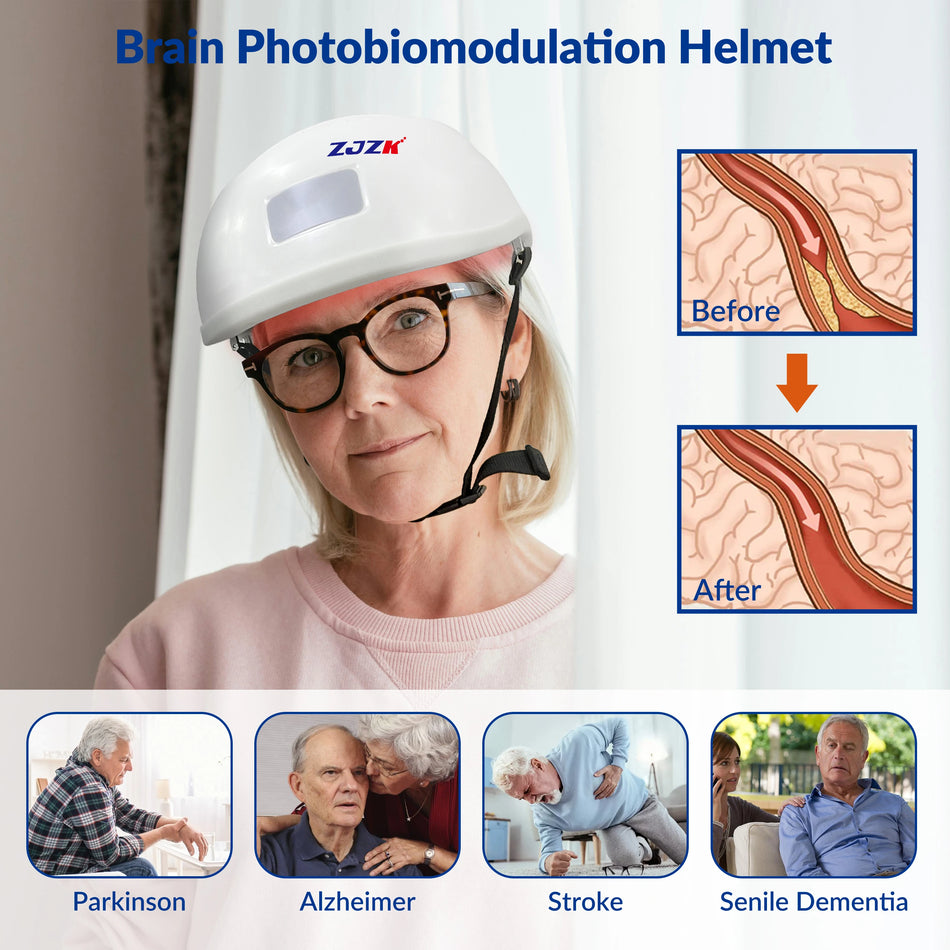 Hjerne Terapi Hjelm 28W Til Parkinsons Alzheimer PTSD