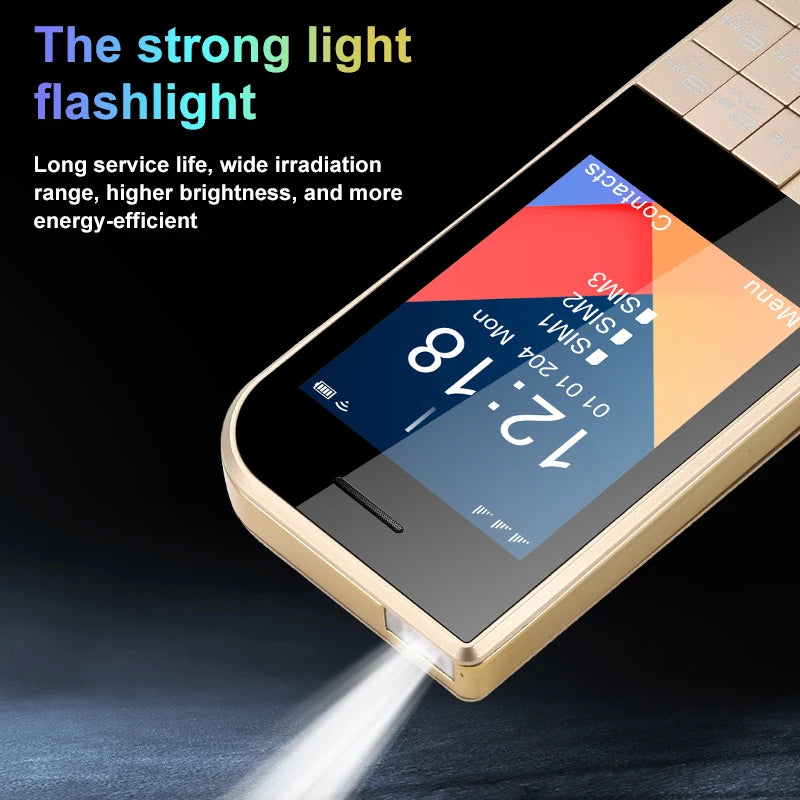 Ultra Slim Pocket Phone &ndash; Triple SIM SOS Big Screen