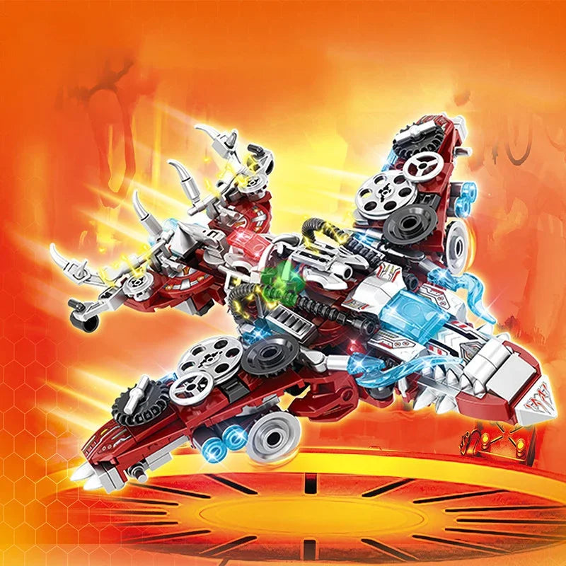 2IN1 Jurassic Indominus Rex Blocks