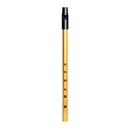 CDI-2501 Irish Whistle Flute C D Tone &ndash; Melodious Easy Play Gold D tone