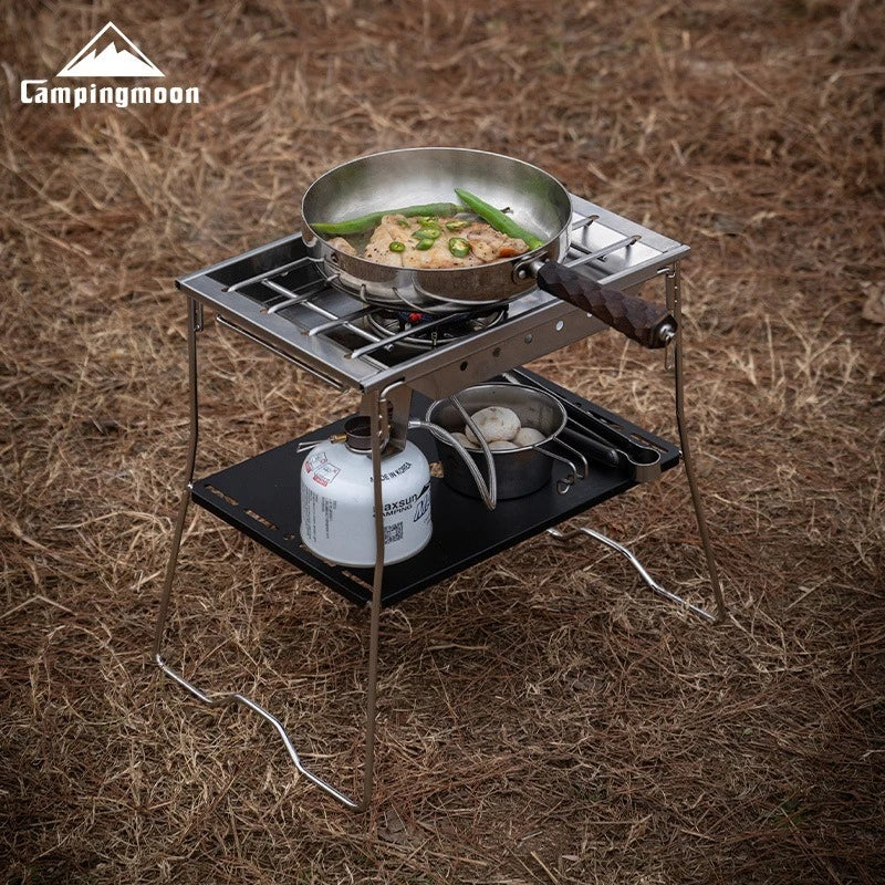 CAMPINGMOON G-38 &ndash; Durable Folding Stainless Steel Design