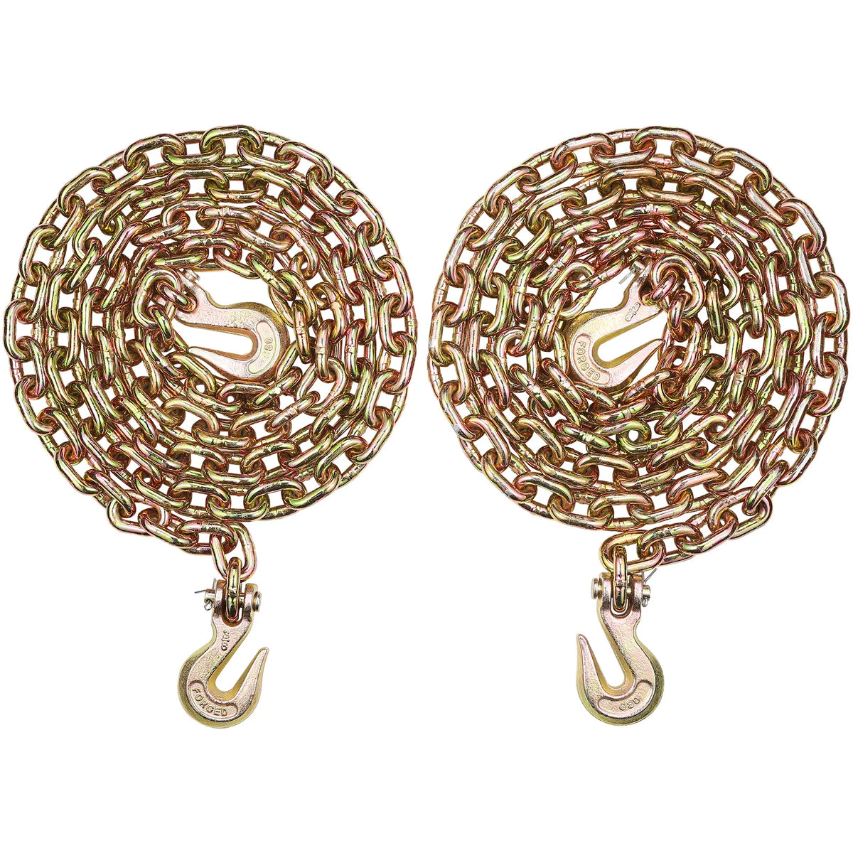 SucceBuy 2 Pack G80 Transport Binder Chain &ndash; Heavy Tow Chain