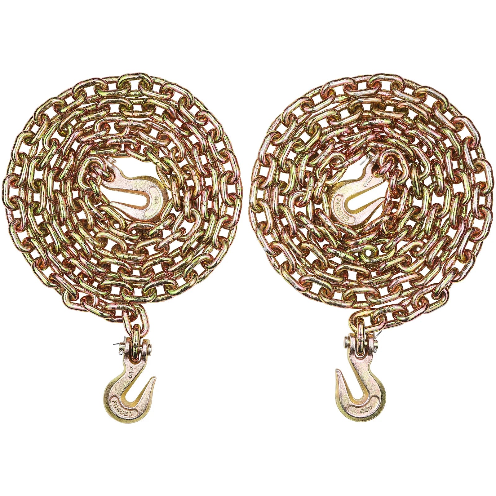 SucceBuy 2 Pack G80 Transport Binder Chain &ndash; Heavy Tow Chain