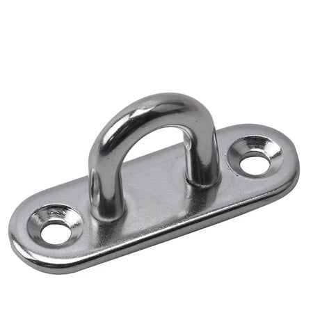 304 Marine Grade Stainless Steel Oval Eye Deck Buckle Fastening Set M5