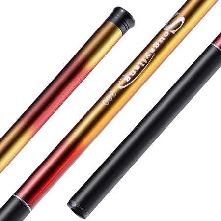 Sougayilang Telescopic Carp Fishing Rod - Ultra Light &amp; Portable Golden / 2.7 m