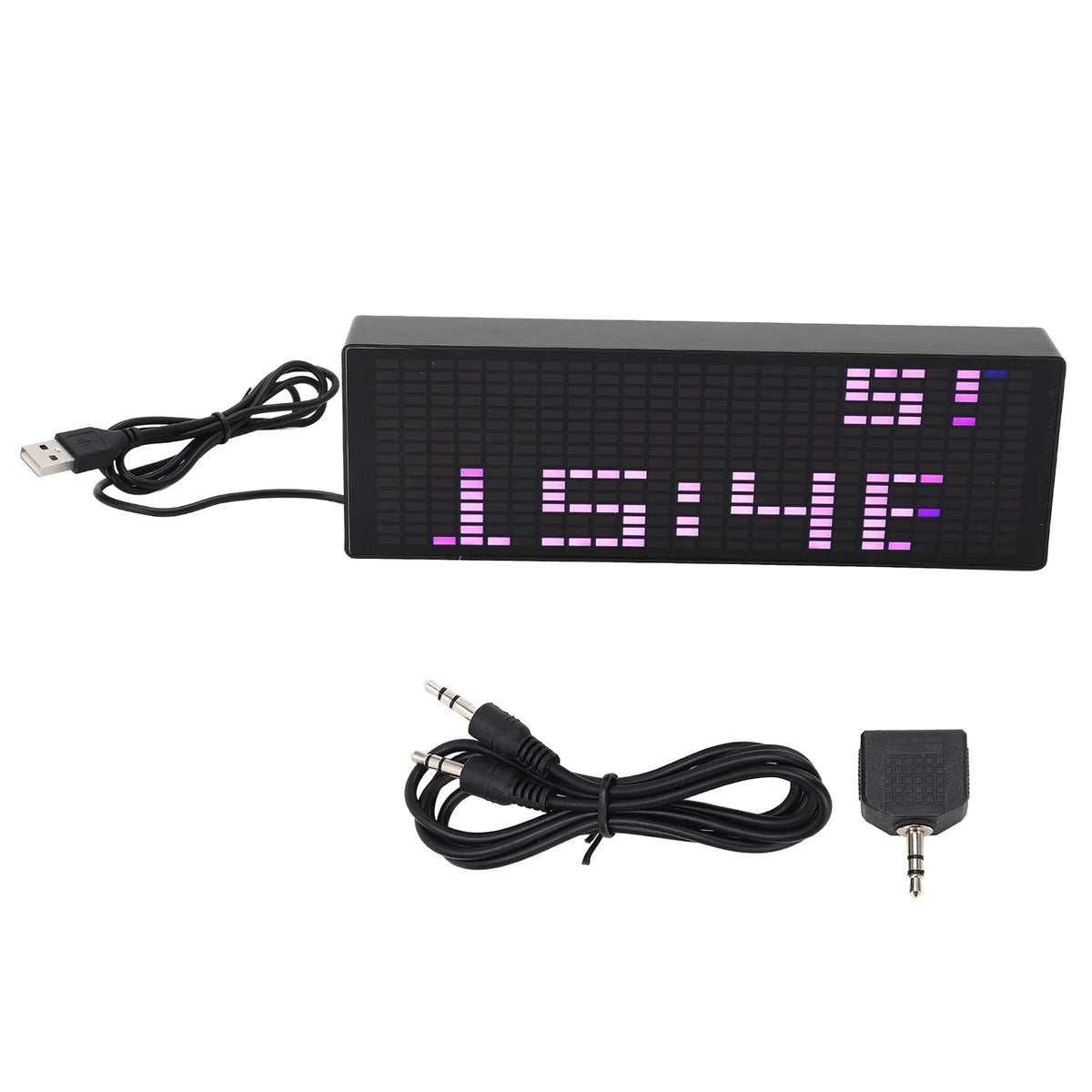 Music Spectrum Display 5V &ndash; Long Life And 7 Color Effects As picture