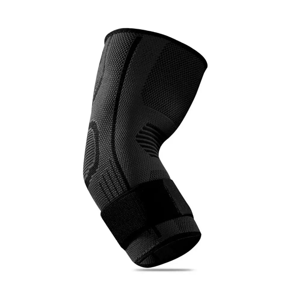 Elbow Compression Sleeve Support Brace for Arthritis and Sports black / XL