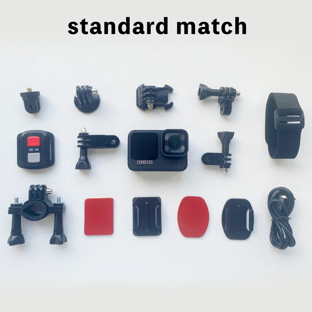 CERASTES V11 Action Camera &ndash; 4K60FPS Ultra-Stable Performance