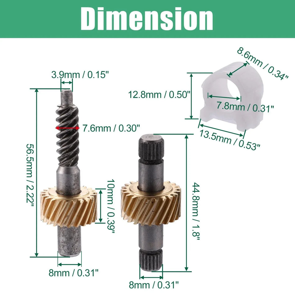 Convertible Top Latch Motor Gear Repair Kit for BMW E36 E46 E64
