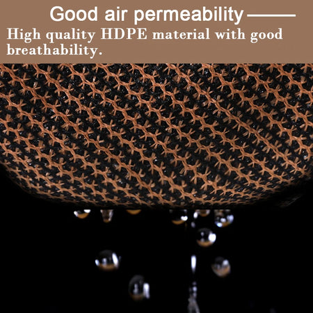 75GSM Coffee Sun Shade Net for Garden and Pergola Protection