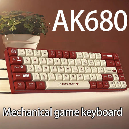 AK680 68-Key Mechanical Keyboard - Hot Swappable RGB
