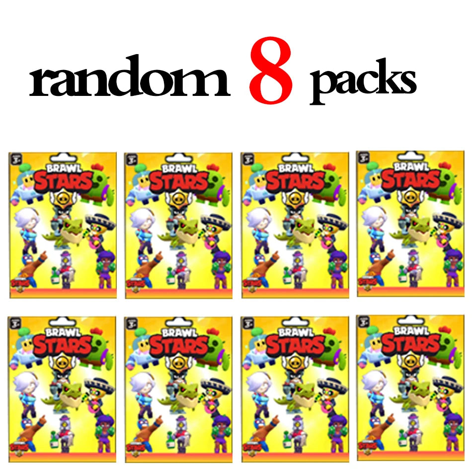 2-24pcs Anime Brawled Blind Box Figures &ndash; PVC Collectible random 8pcs