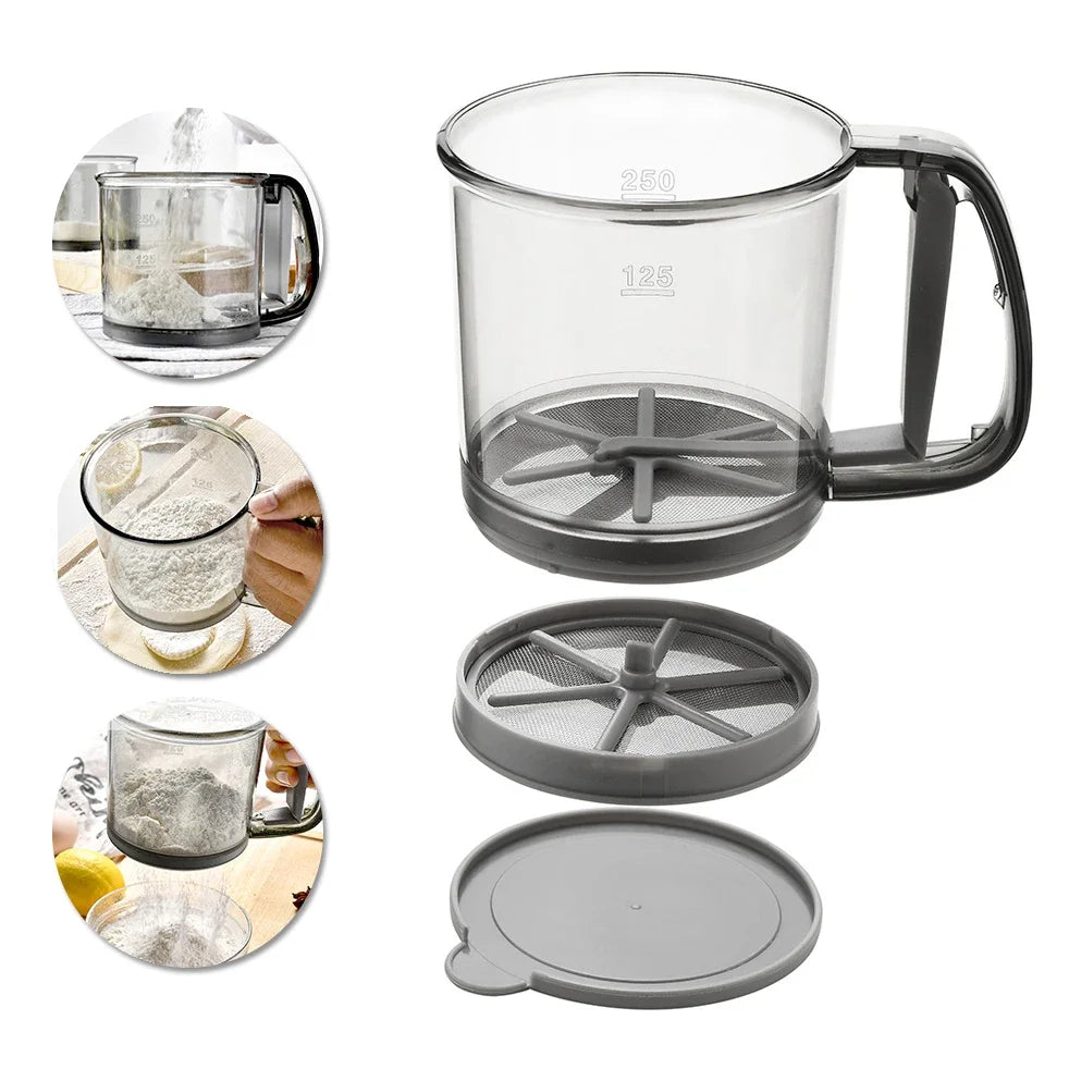 Flour Sifter Hand Press &ndash; Eco-Friendly Semi Automatic Design
