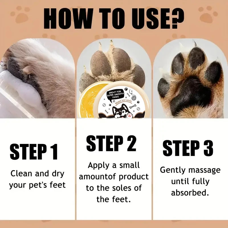 Water Ice Levin Paw Balm &ndash; Moisturizing Protection for Dog and Cat Feet