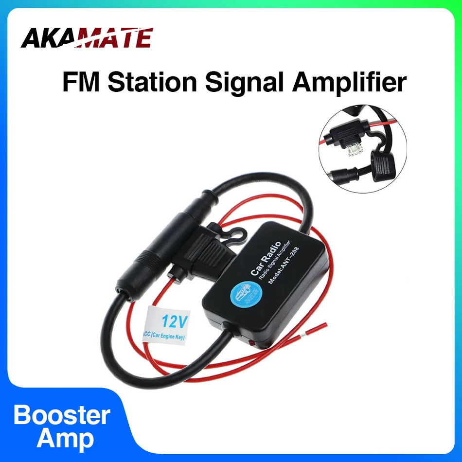 FM Station Signal Amplifier - Anti Interference Booster