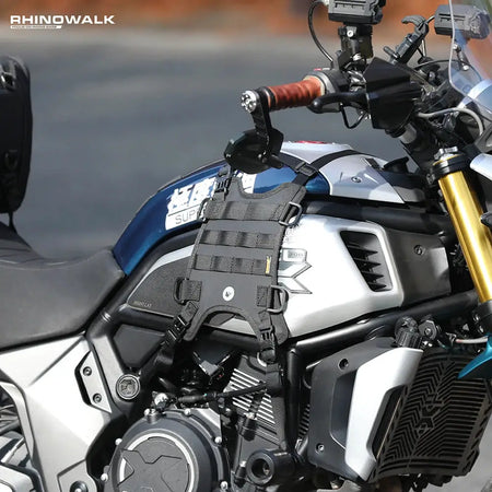 Rhinowalk Motorcycle Tank Bag Side Bag Hanging System Motor Fuel Tank Additional Side Bag Base Pad Motorcross Bag Base Accessory by InterCyprus Trading Ltd