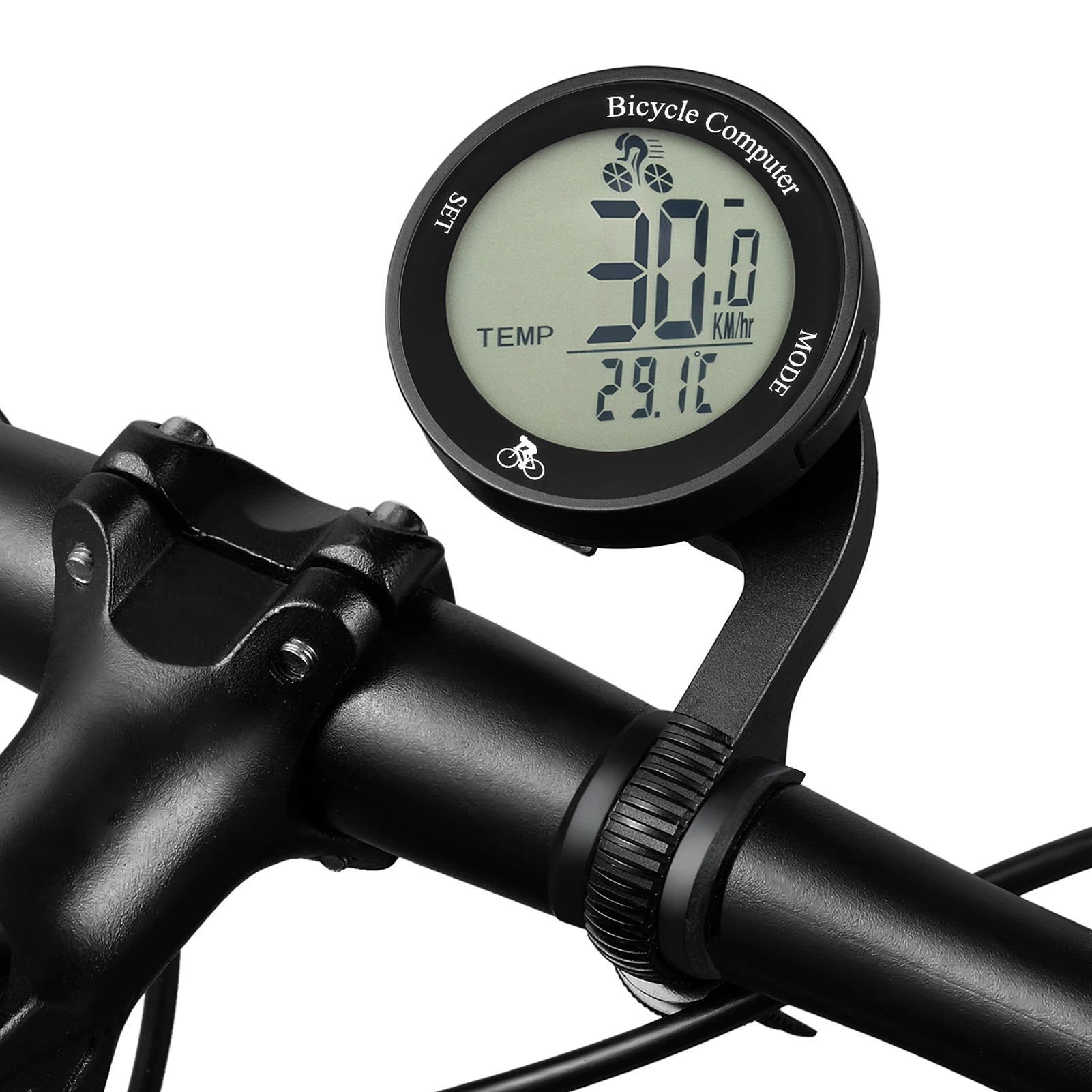Wireless Bike Computer &ndash; Waterproof Backlit LCD Speedometer