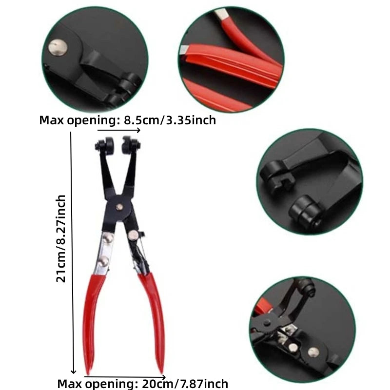 Clamp Puller Locking Car Hose Clamps Pliers - Auto &amp; Garden Tool Straight type