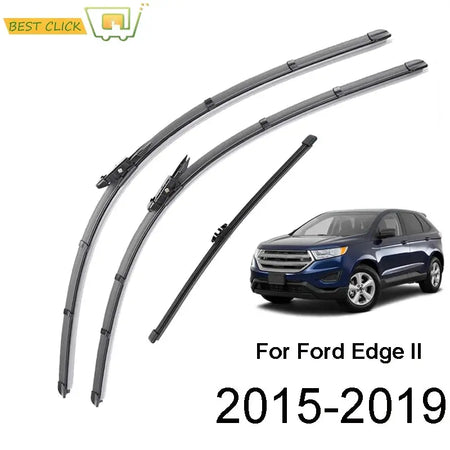 Misima Windshield Windscreen Wiper Blades For Ford Edge MK2 2015 - 2019 Front Rear Window Wiper Set 2016 2017 2018 by InterCyprus Trading Ltd