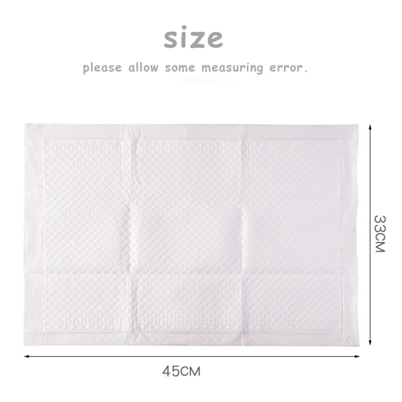 Baby Disposable Changing Pads - 10pcs Waterproof &amp; Breathable Infant Underpads