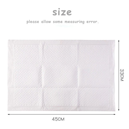 Baby Disposable Changing Pads - 10pcs Waterproof &amp; Breathable Infant Underpads