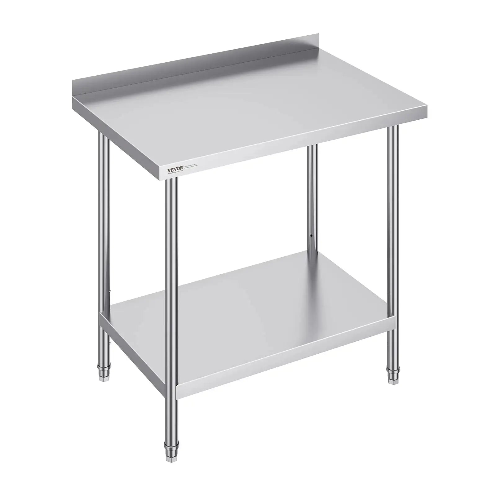 Adjustable Height Stainless Steel Prep Table 24x36