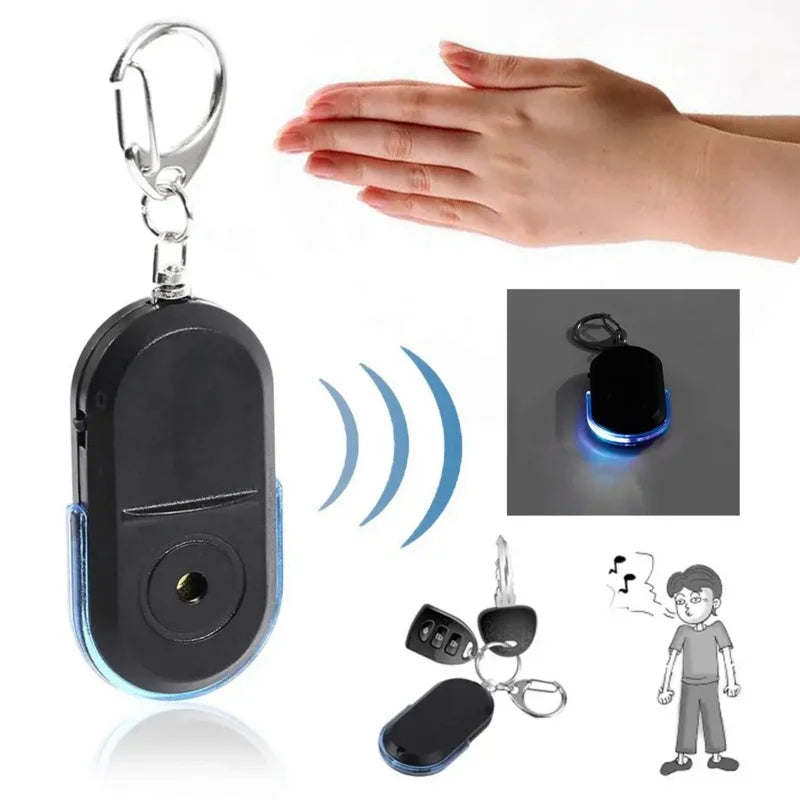 Smart Sound-Controlled Key Finder with LED Light
