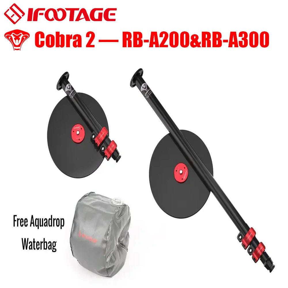 IFOOTAGE Cobra 2 Round Base Monopod &ndash; Ultra Lightweight RB-A200 add RB-A300 / CHINA