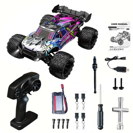 1:16 RC Car LED 4WD &ndash; High Speed Drift Up To 40kmh Pro A-purple / CHINA
