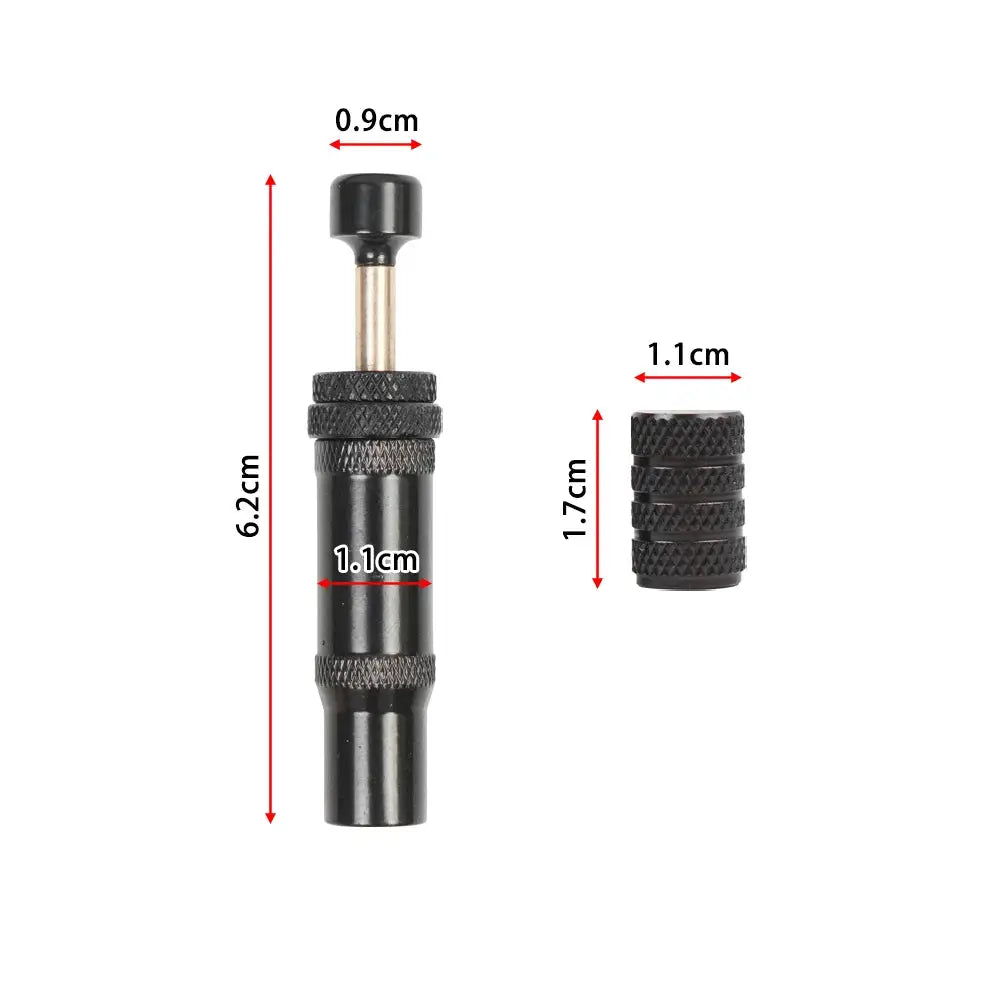 Adjustable Auto-Stop Tire Deflator Valve Kit Screw-on Tyre Air Down Tool Offroad Accessories Fit for Offroad 4x4 by InterCyprus Trading Ltd