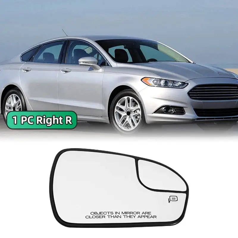 For Ford Fusion 2013-2020 USA version Side Mirror Glass Replacement Left Right Heated Convex Wing Door Lens by InterCyprus Trading Ltd