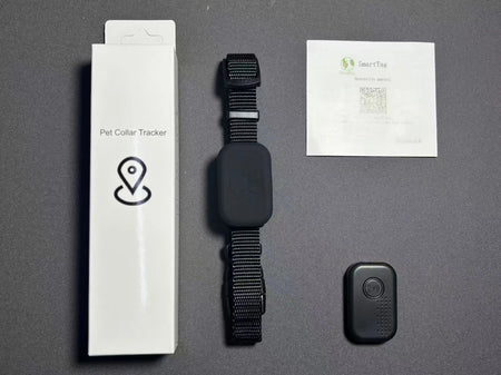 Cat Tracker GPS Collar &ndash; No Monthly Fees, iOS Android black