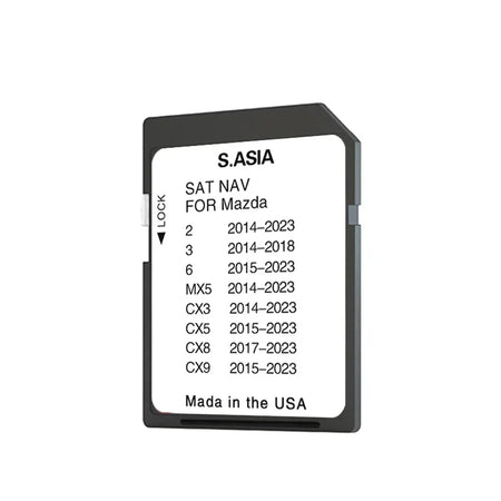 Maps For South Asia Sat Nav Update SD Card &ndash; 2014 To 2023